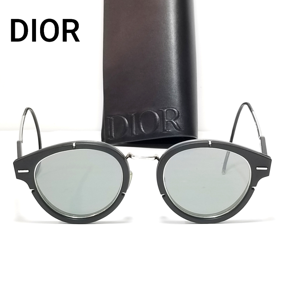 Dior Homme Diormagnitude 01 Palladium Black Sunglasses By Dior Homme